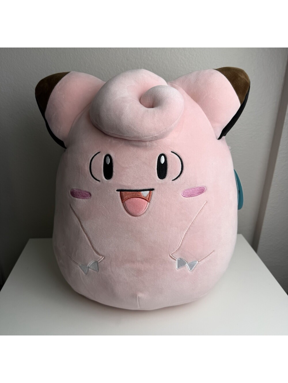 Pokémon Clefairy Squishmallow Plush 12 Inch Stuffed Animal Collectible